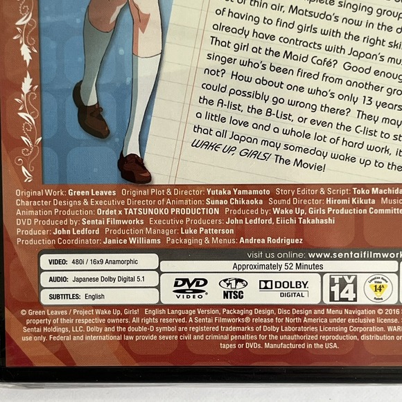 Wake Up, Girls: TV Complete Collection & Movie Anime DVD NEW SEALED Sentai - Picture 7 of 8